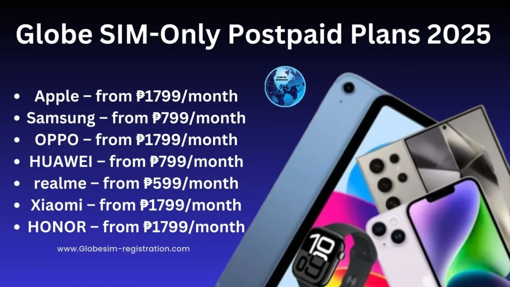 Globe SIM Postpaid Plans
